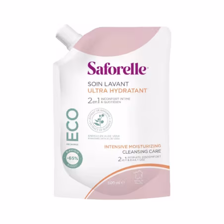 Saforelle Solución de Lavado Ultrahidratante Recambio 500ml