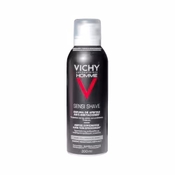 Vichy Homme Sensi Shave Mousse de Barbear Antidesconforto 200ml