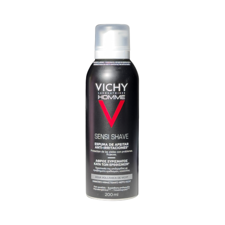 Vichy Homme Sensi Shave Espuma de Afeitar Anti-Irritaciones 200ml