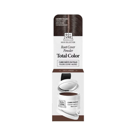 Soivre Root Cover Powder Dark Brown 4g