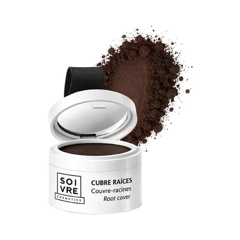 Soivre Root Cover Powder Dark Brown 4g