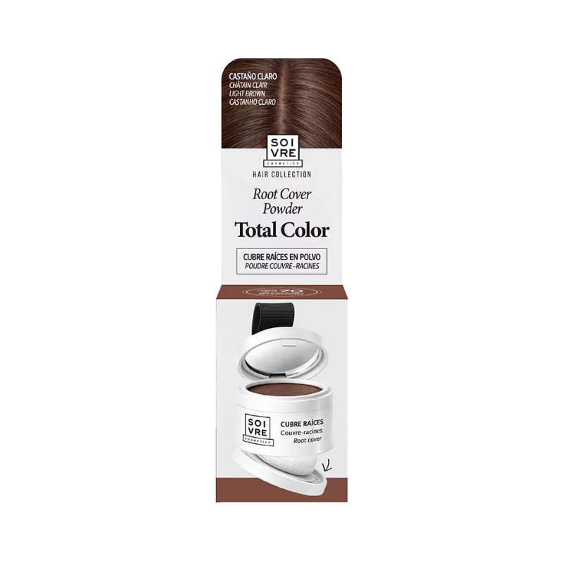 Soivre Couvre-Racines Poudre Châtain Clair 4g
