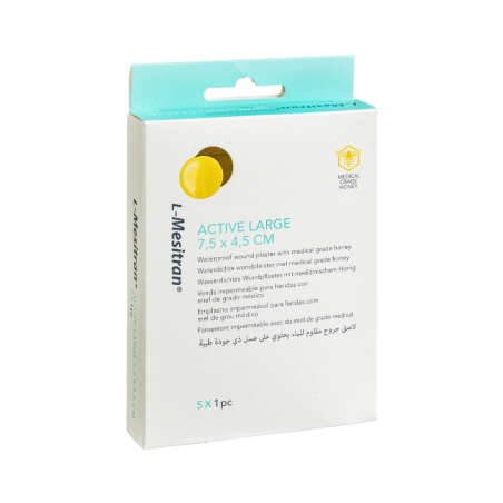 L-Mesitran Active Large Emplastro Impermeável 7,5x4,5cm 5 unidades