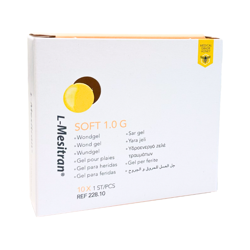 L-Mesitran Soft Gel Para Feridas 10x1g