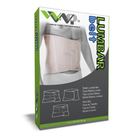 WWO Faixa de Trabalho Preta Tam L
